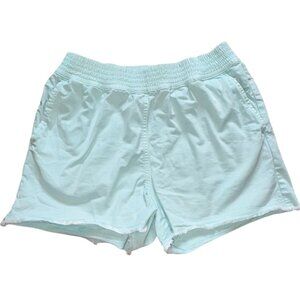 Vineyard Vines Womens Elastic Waist Pull On Shorts-Teal-Small-GUC